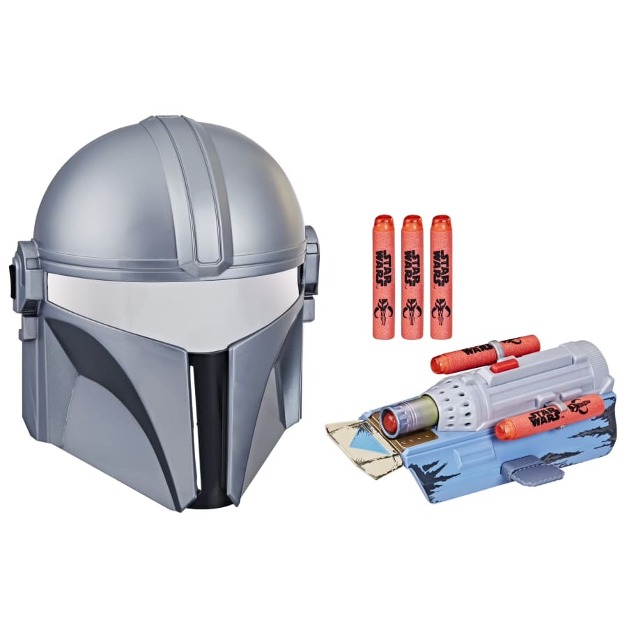 Nerf Star Wars The Mandalorian Mask and Gauntlet: $6