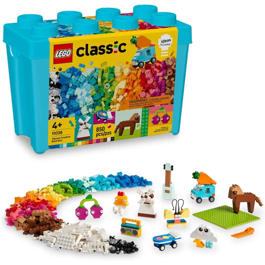 LEGO Classic Vibrant Creative Brick Box: $42 w/ Prime