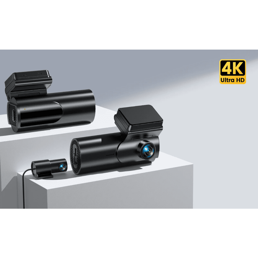 GKU D600Pro 4K WiFi GPS Dash Cam w/ 1.47" IPS Screen: $54.52