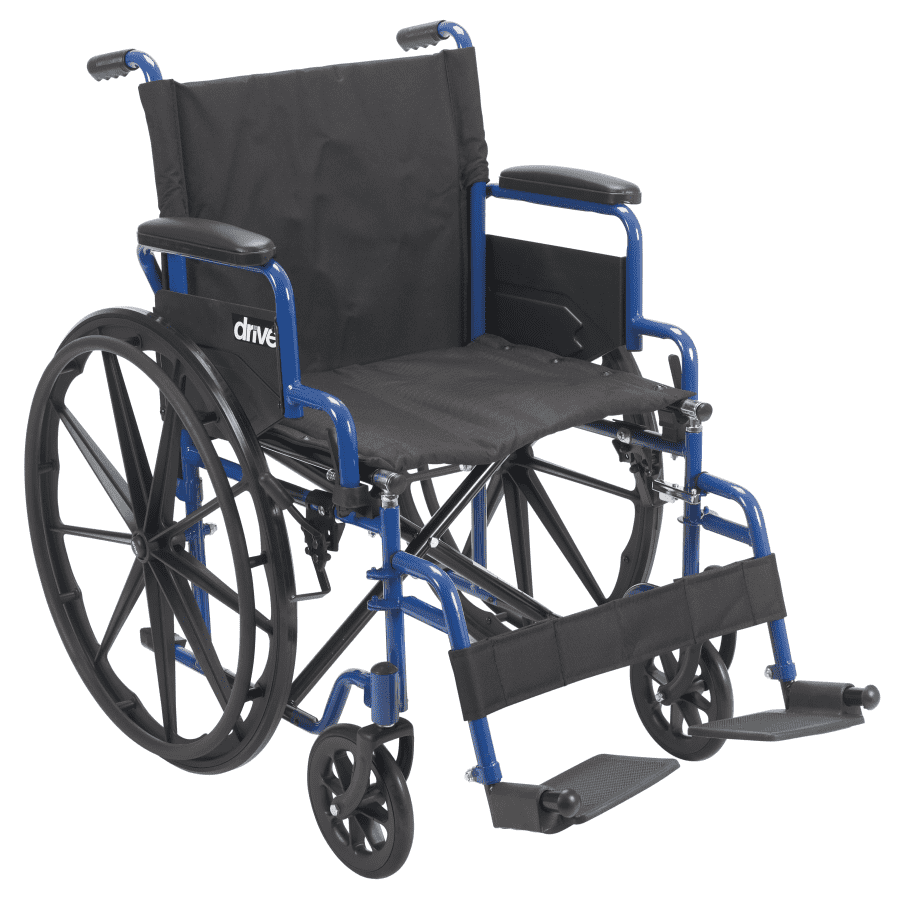 Drive Medical Blue Streak Wheelchair: $53