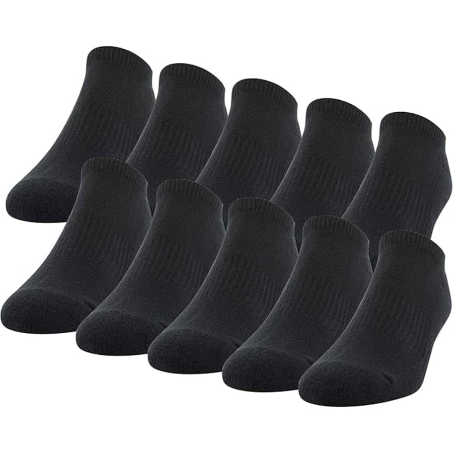 Gildan Cotton Socks Deals at Amazon: 10-Packs from $13
