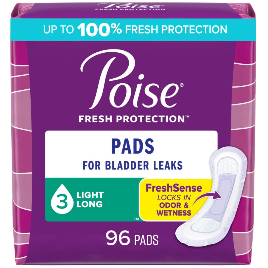 Poise Incontinence Pads 96-Pack: $7.34 via Sub & Save