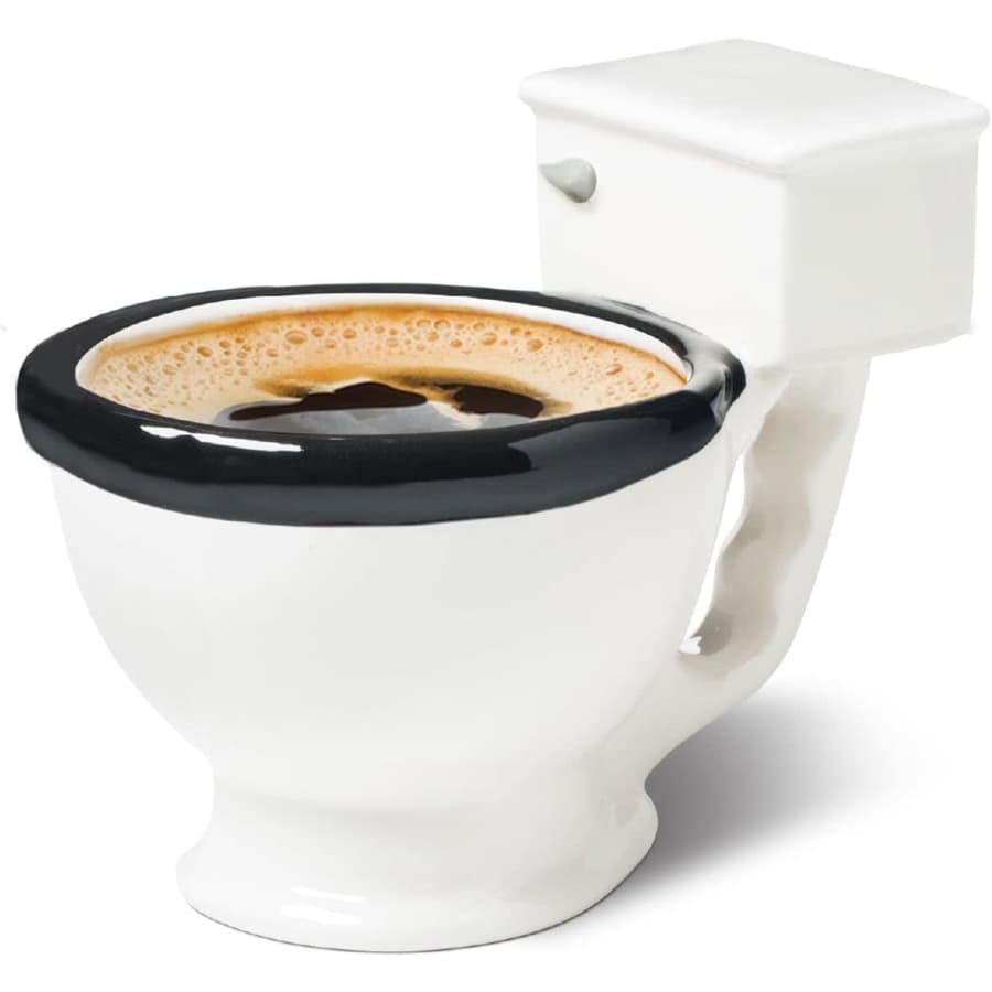 Toilet Seat Coffee Mug: $16