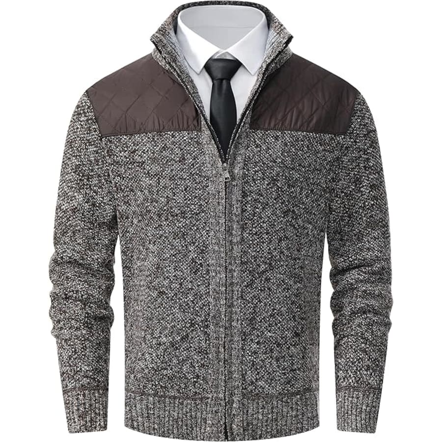 Vcansion Men's Classic Soft Knitted Cardigan Sweater: From $13.25 Vcansion Men's Classic Soft Knitted Cardigan Sweater: From $13.25