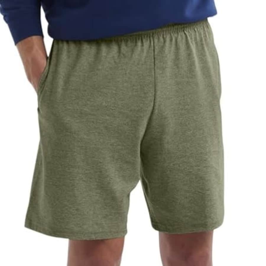 Hanes Men's Jersey Pocket Shorts: From $9