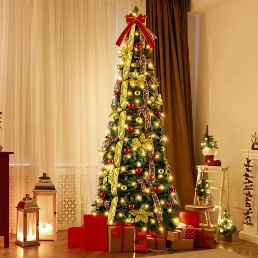 Lookfly 6-Foot Pre-Lit Artificial Christmas Tree: $69.99 Lookfly 6-Foot Pre-Lit Artificial Christmas Tree: $69.99