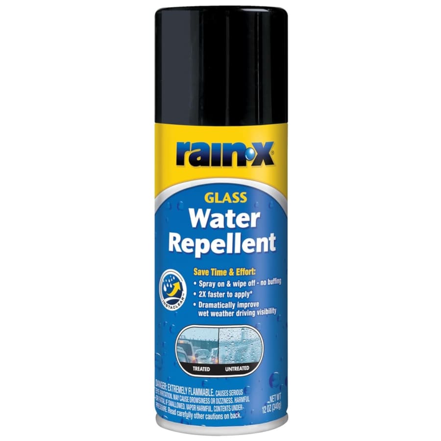 Rain-X Glass Water-Repellent 12-oz. Aerosol: $6 Rain-X Glass Water-Repellent 12-oz. Aerosol: $6