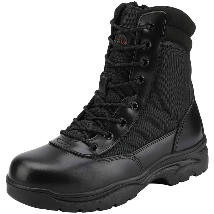 Nortiv 8 Men's Military Tactical Work Boots: $37