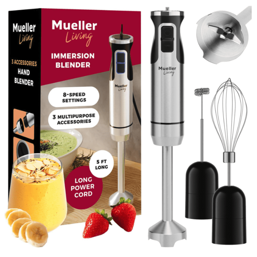 Mueller 8-Speed Immersion Blender: $24 Mueller 8-Speed Immersion Blender: $24