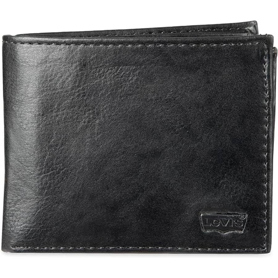 Levi's Men's Extra Capacity Slimfold Wallet: $14 Levi's Men's Extra Capacity Slimfold Wallet: $14