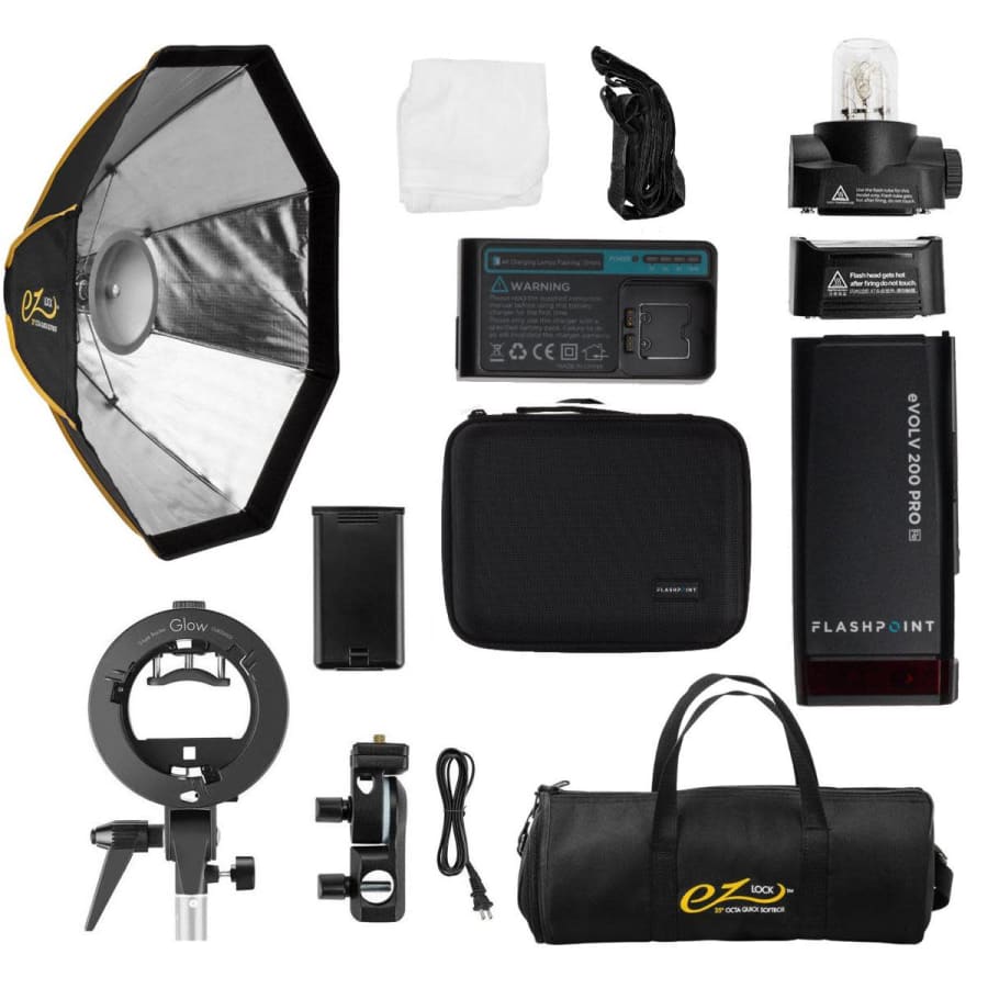 Flashpoint eVOLV 200 Pro TTL Pocket Flash Kit: $299 Flashpoint eVOLV 200 Pro TTL Pocket Flash Kit: $299