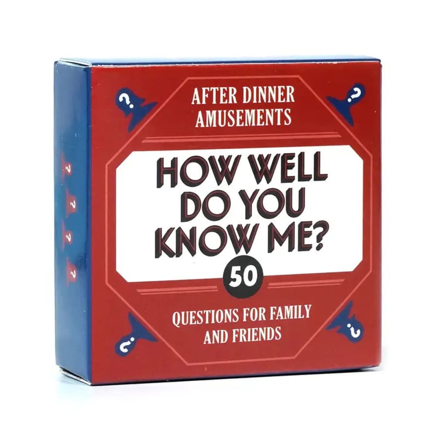 How Well Do You Know Me? Card Game: $1.82 How Well Do You Know Me? Card Game: $1.82