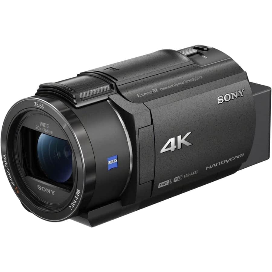 Sony FDR-AX43 4K Handycam Camcorder: $745.95 Sony FDR-AX43 4K Handycam Camcorder: $745.95