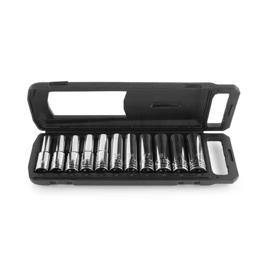 Hart 11-Piece 1/2" Drive Metric Deep Socket Set: $19.67 Hart 11-Piece 1/2" Drive Metric Deep Socket Set: $19.67
