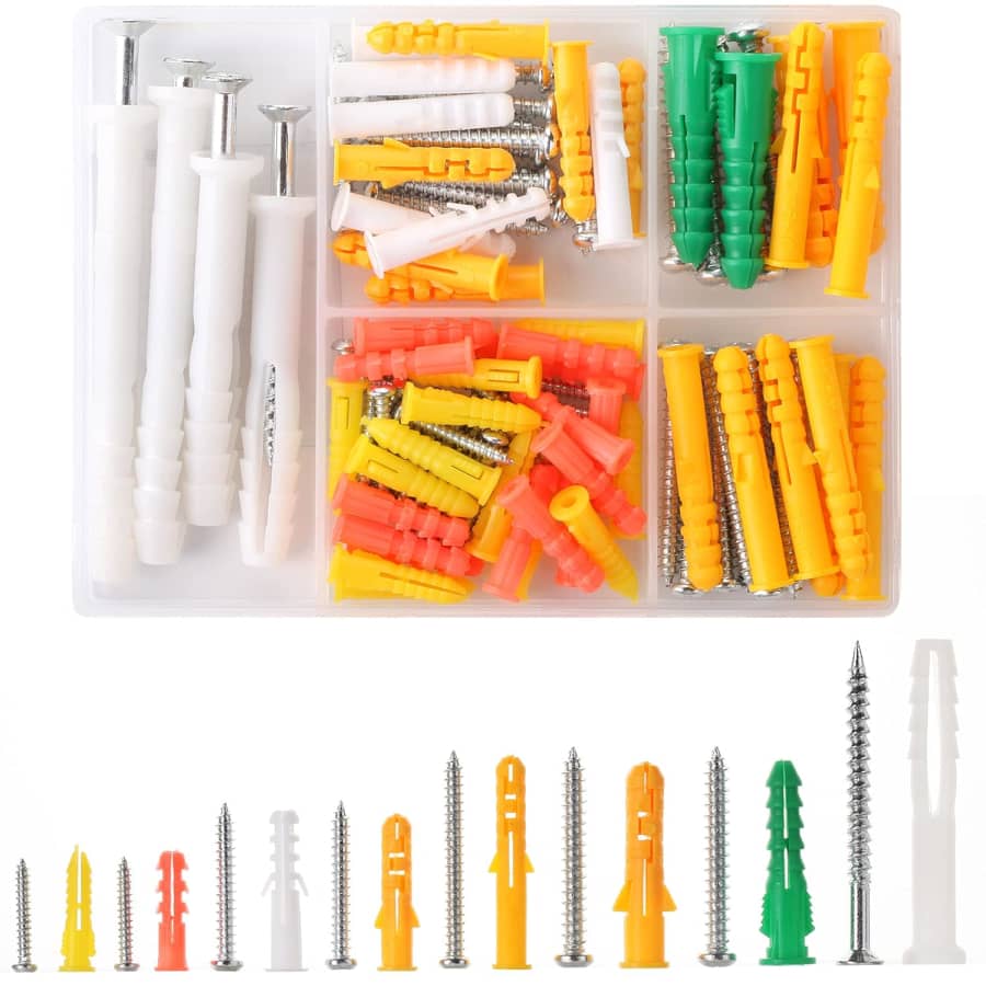 Mr. Pen 100-Piece Anchor & Screw Assortment Kit: $5.99
