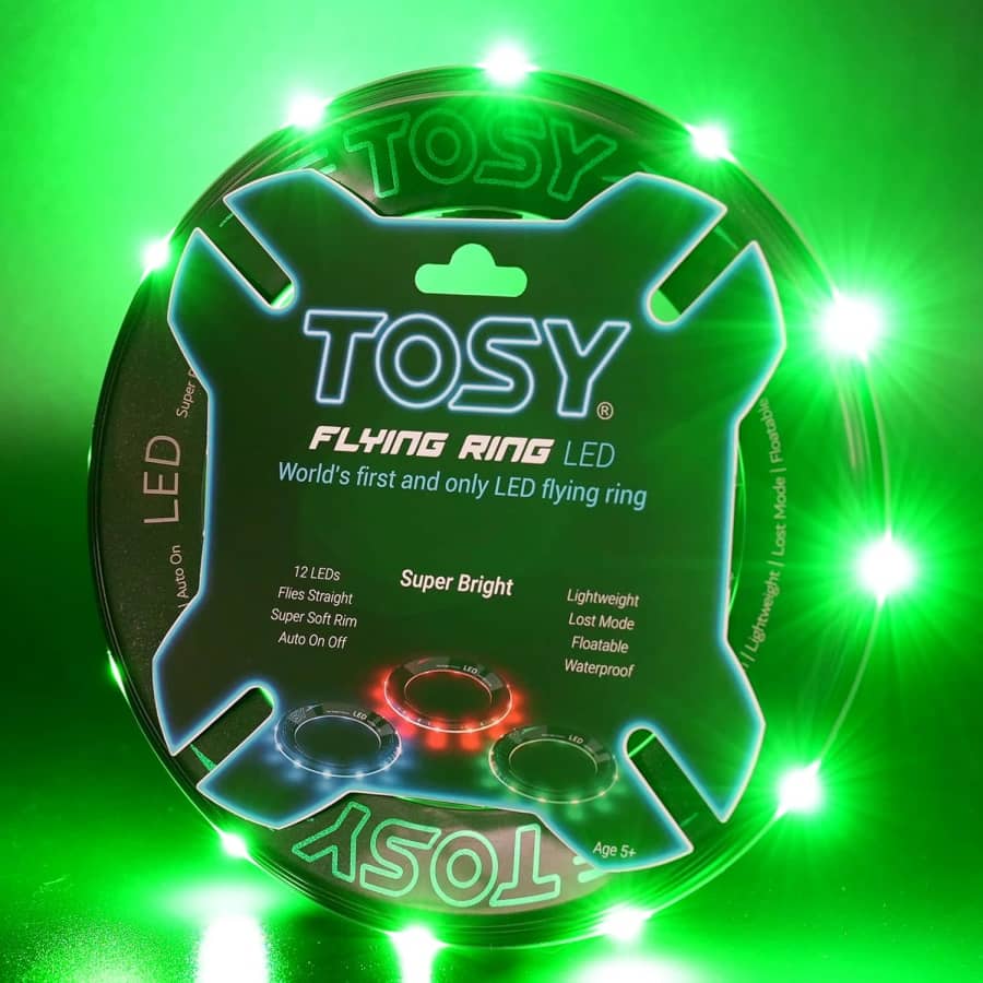 12-LED Green Flying Ring: $10 12-LED Green Flying Ring: $10