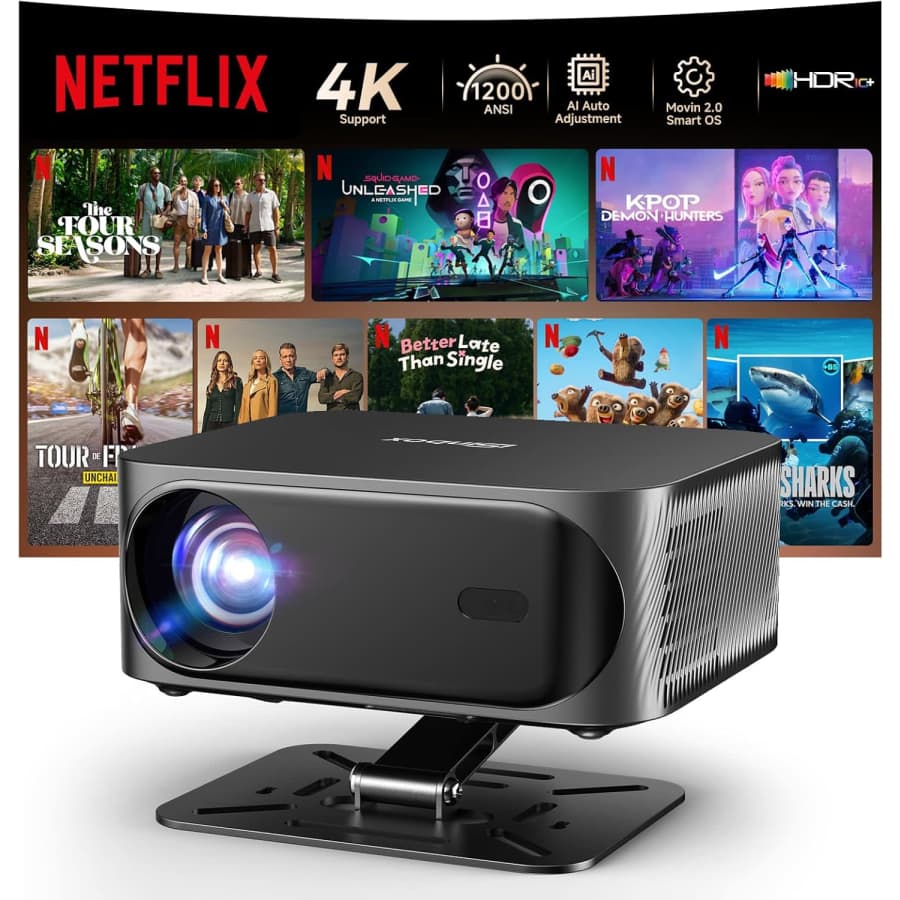 iSinbox 1080p Outdoor Projector: $161.49