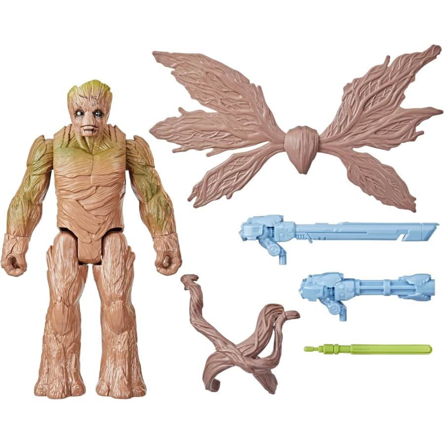Marvel Guardians of The Galaxy Blast 'N Battle Groot Action Figure: $3.07