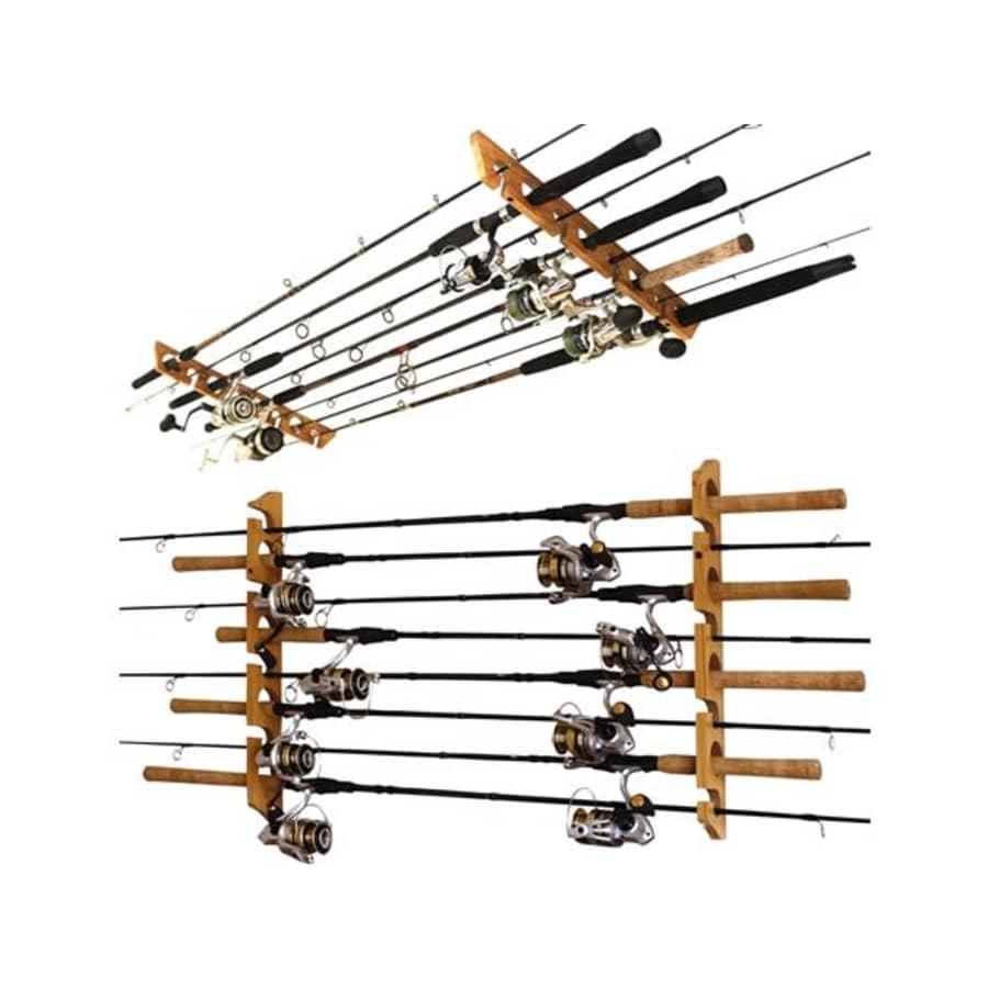 Rush Creek Creations 11-Slot Fishing Rod Holder: $11.99
