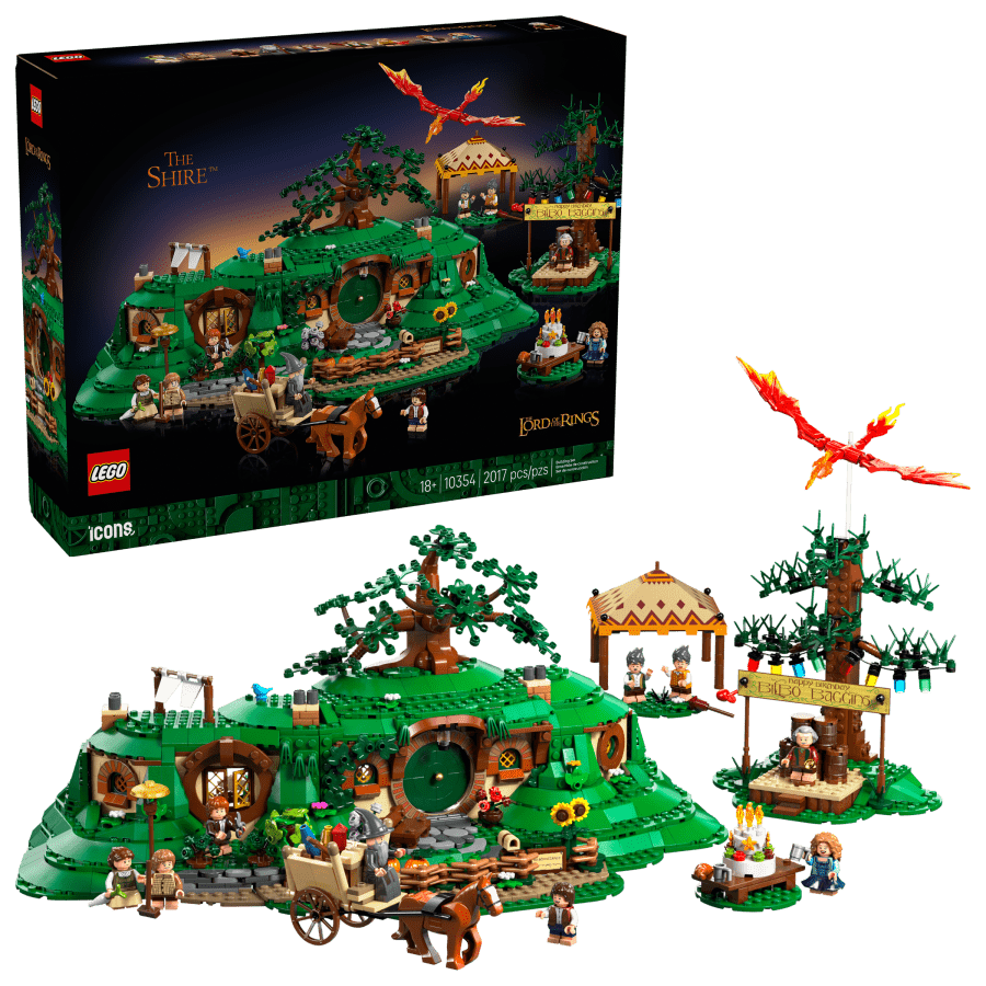 LEGO Icons The Lord of the Rings: The Shire Building Set: $270 + 2 free sets