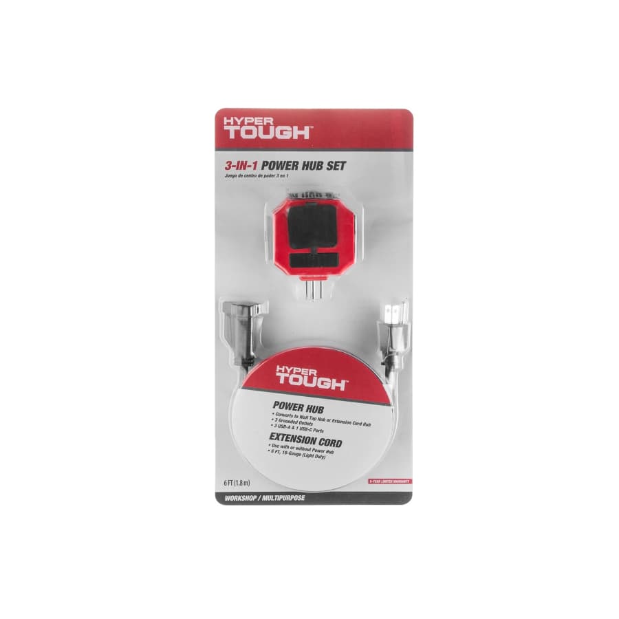 Hyper Tough 3-in-1 Power Hub Set: $12.44 Hyper Tough 3-in-1 Power Hub Set: $12.44