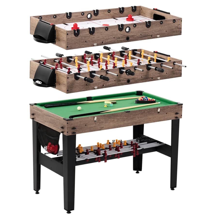 MD Sports 48" 3-in-1 Combo Air Powered Hockey Game Table: $99