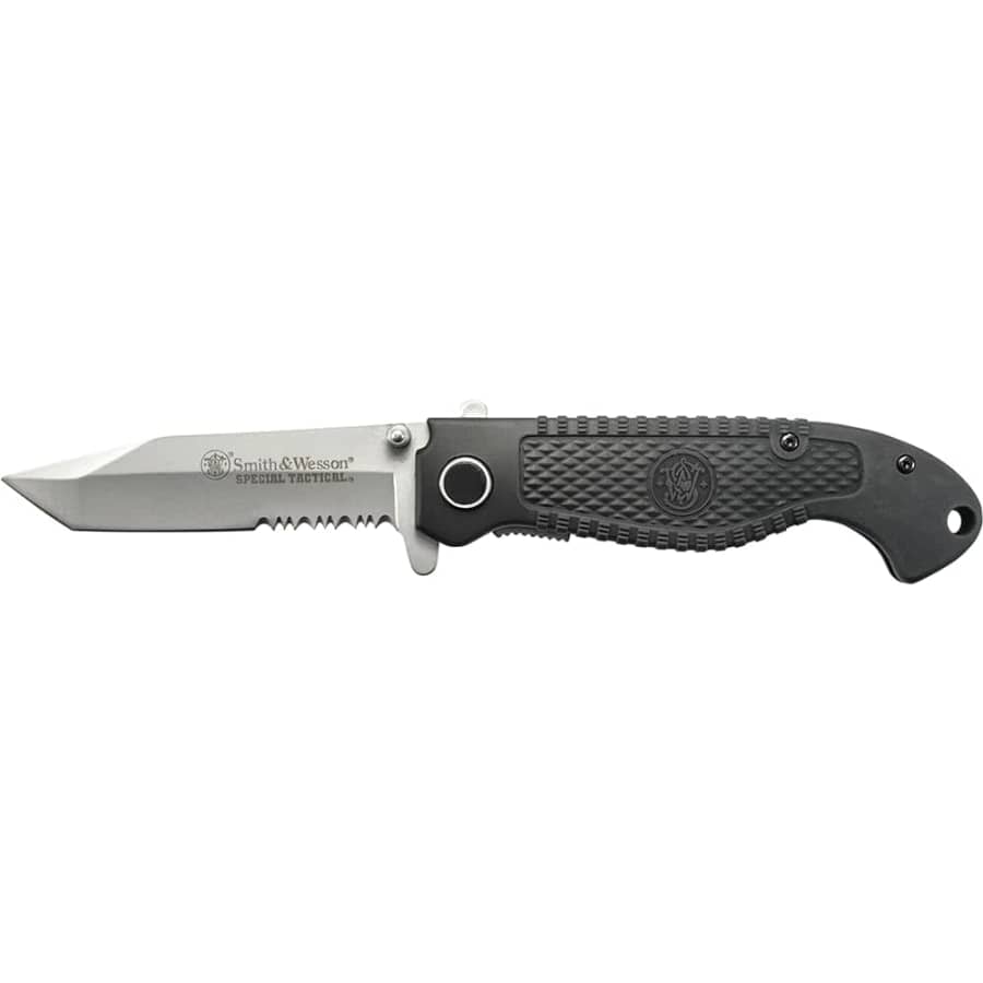Smith & Wesson Special Tactical Tanto Folding Knife: $10