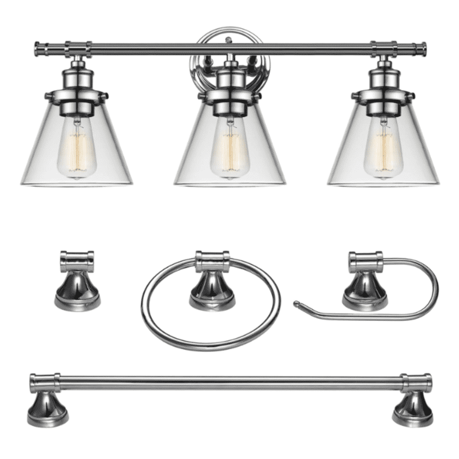 Globe Electric 5-Piece Bathroom Accessory Set: $63 Globe Electric 5-Piece Bathroom Accessory Set: $63