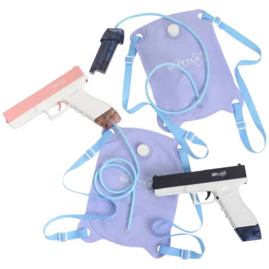 Hakol Rechargeable Automatic Water Gun 2-Pack: $30