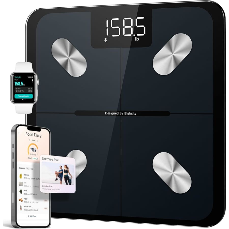 Etekcity Smart Fitness Scale: $20 Etekcity Smart Fitness Scale: $20