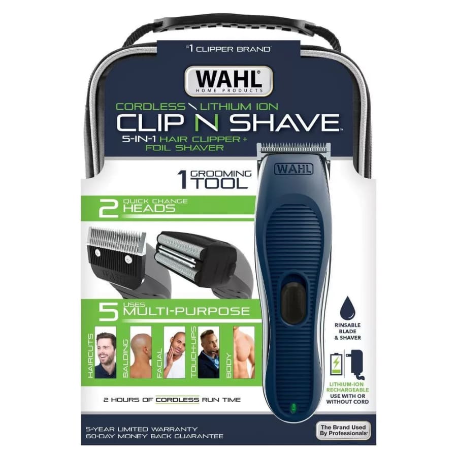 Open-Box Wahl Clip N Shave 5-in-1 Hair Clipper / Shaver: $24 Open-Box Wahl Clip N Shave 5-in-1 Hair Clipper / Shaver: $24