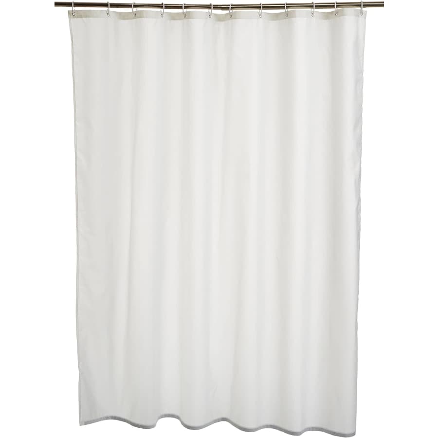 Amazon Basics 72" x 72" Bathroom Shower Curtain: $8.48