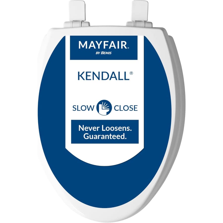 Mayfair Kendall Slow-Close Toilet Seat: $25