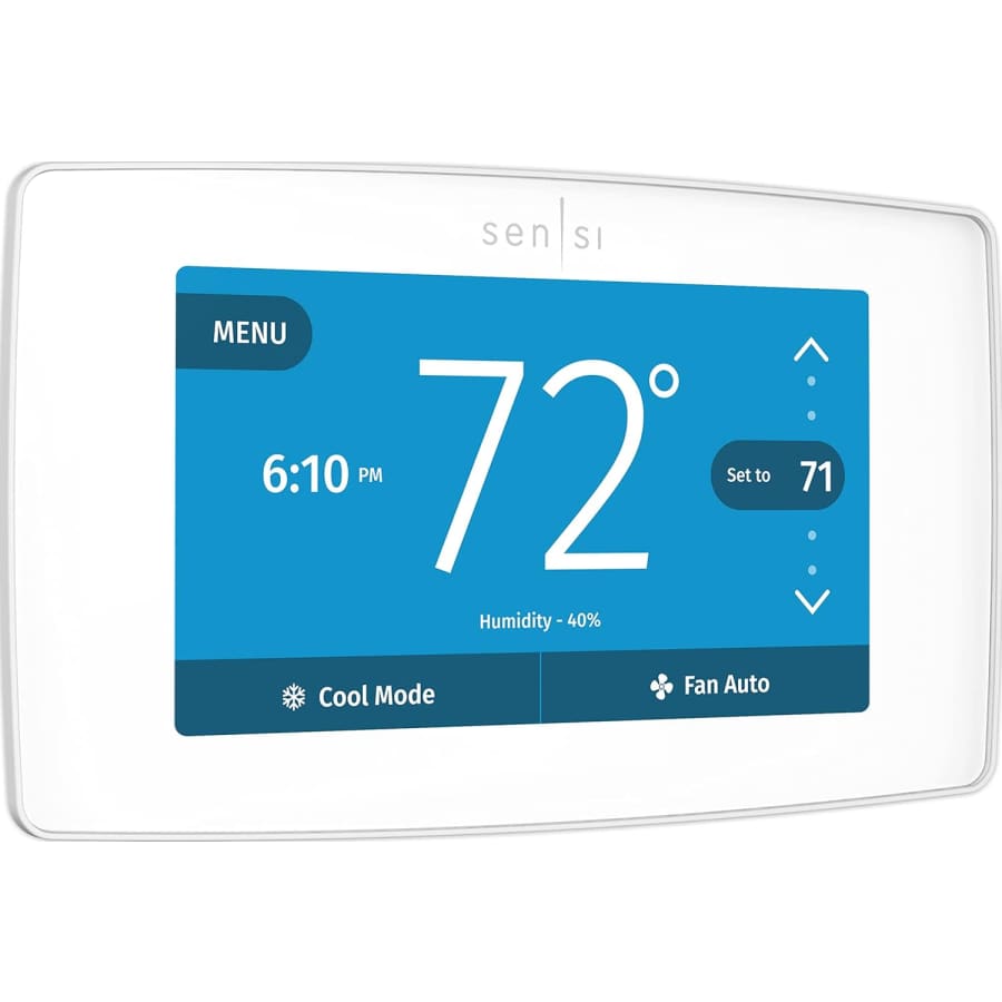 Emerson Sensi Touch Wi-Fi Smart Thermostat: $115 Emerson Sensi Touch Wi-Fi Smart Thermostat: $115