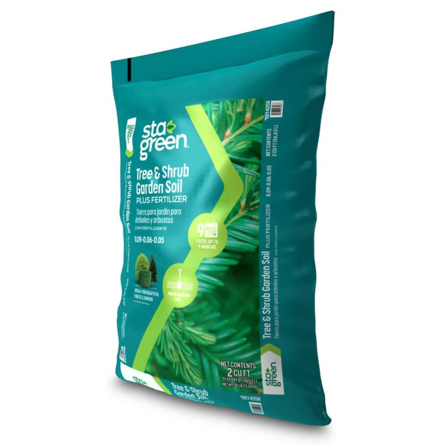 Sta-Green 2-Cubic Feet Tree & Shrub Soil: $7 Sta-Green 2-Cubic Feet Tree & Shrub Soil: $7