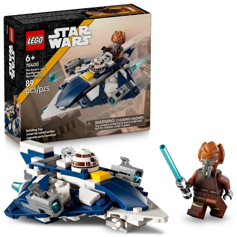 LEGO Star Wars Plo Koon's Jedi Starfighter Microfighter: $15 LEGO Star Wars Plo Koon's Jedi Starfighter Microfighter: $15