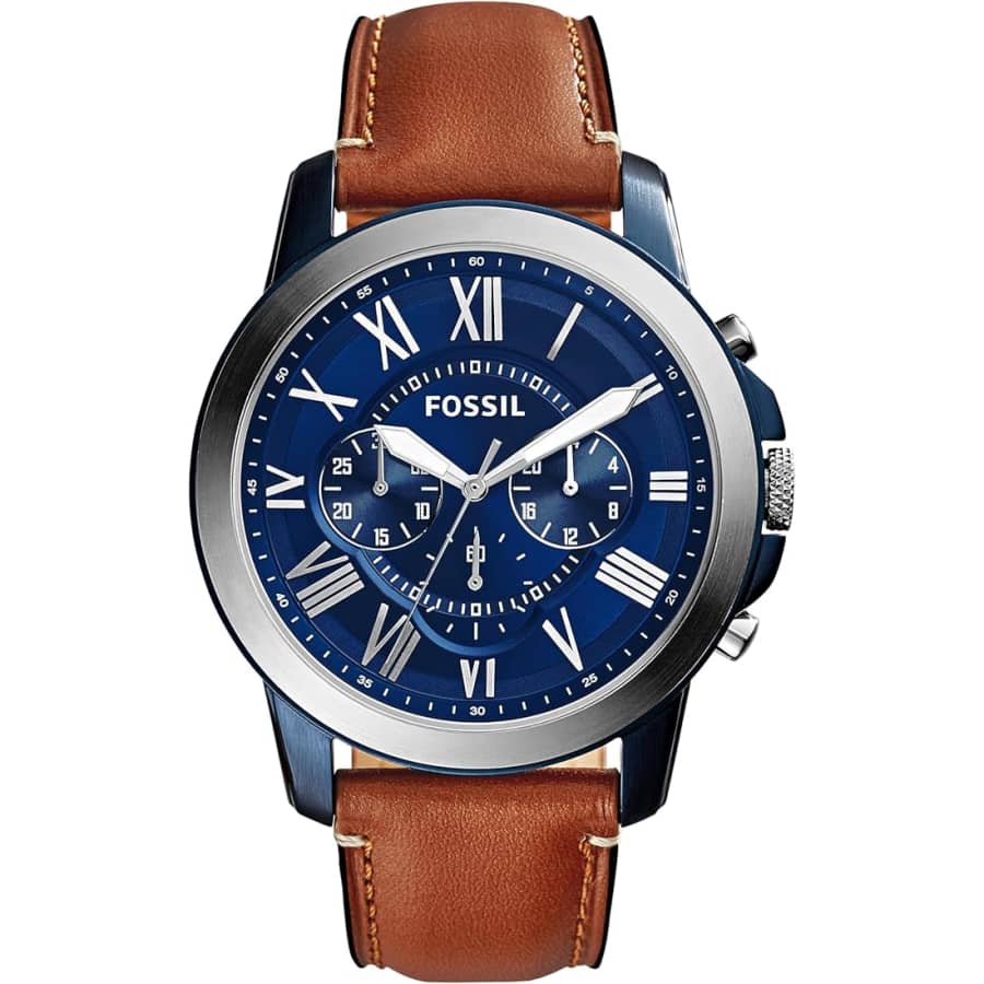 Fossil Men's Grant Watch: $64