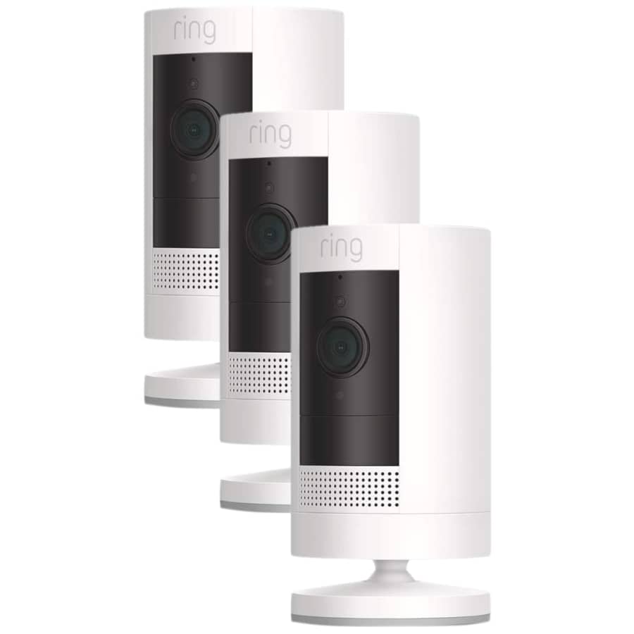 Ring Outdoor Stick Up Cam 3-Pack: $149.97