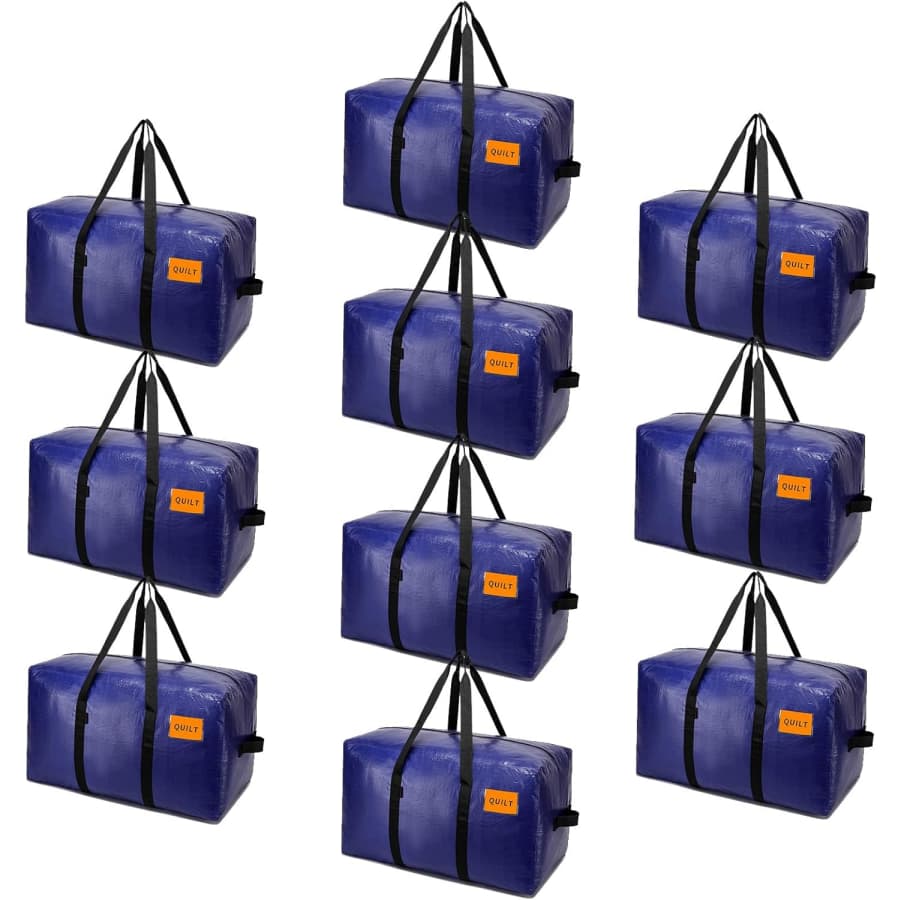 Heavy Duty Moving Bag 10-Pack: $21