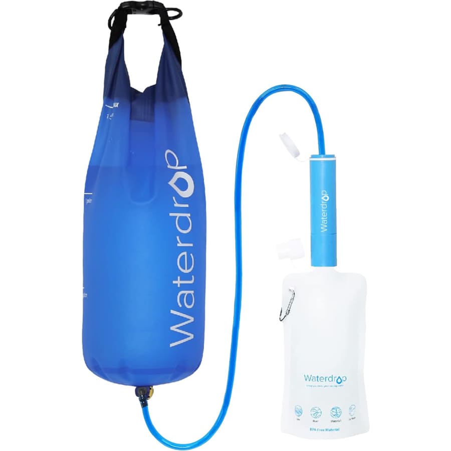 Waterdrop Gravity Water Filter Straw Camping Water Filtration System: $28