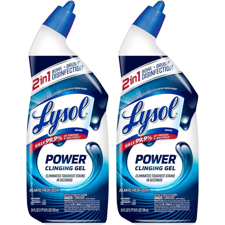 Lysol Power Toilet Bowl Cleaner Gel 2-Pack: $3.44 via Sub. & Save Lysol Power Toilet Bowl Cleaner Gel 2-Pack: $3.44 via Sub. & Save