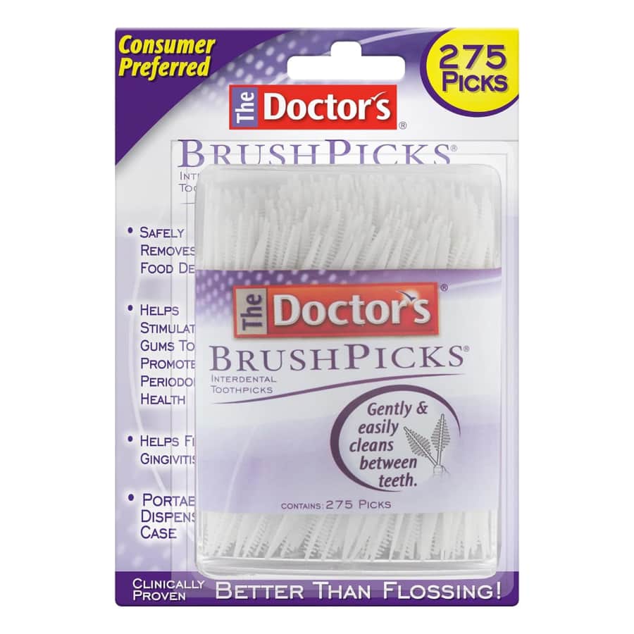 The Doctor's BrushPicks Interdental Toothpicks 275-Count: $2.59 via Sub & Save
