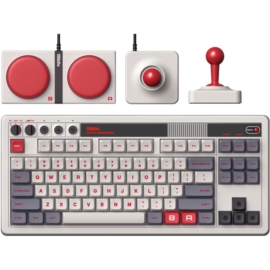8BitDo Retro N Edition Mechanical Keyboard w/ Joystick: $70 8BitDo Retro N Edition Mechanical Keyboard w/ Joystick: $70