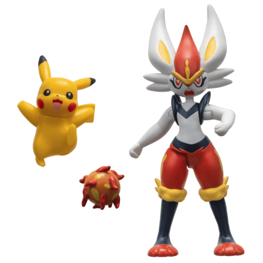 Pokémon Cinderace and Pikachu Battle Figure 2-Pack: $15 Pokémon Cinderace and Pikachu Battle Figure 2-Pack: $15
