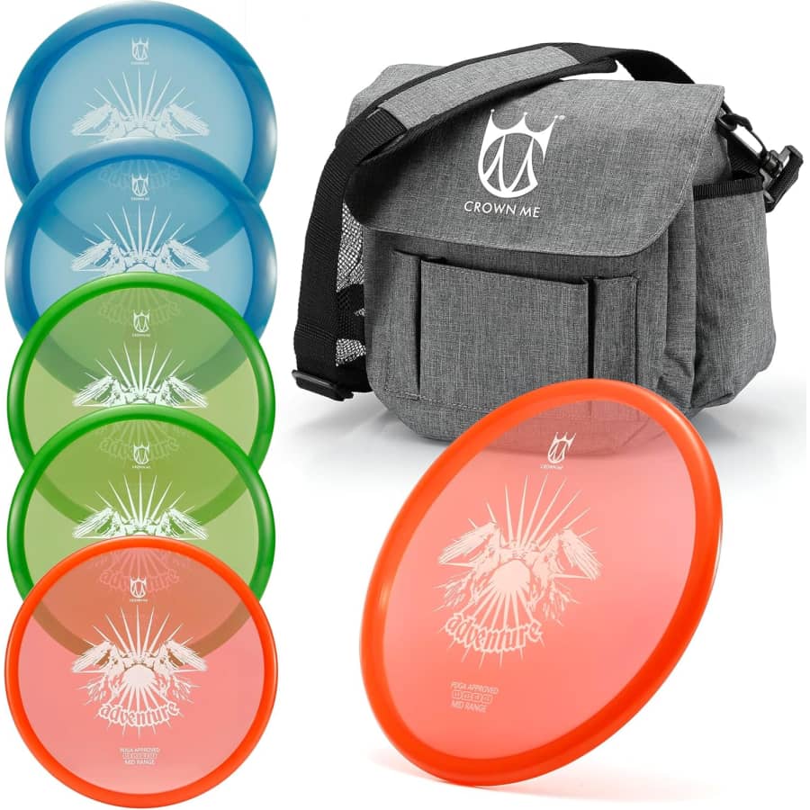 Crown Me Pro Disc Golf Set with Bag: $21