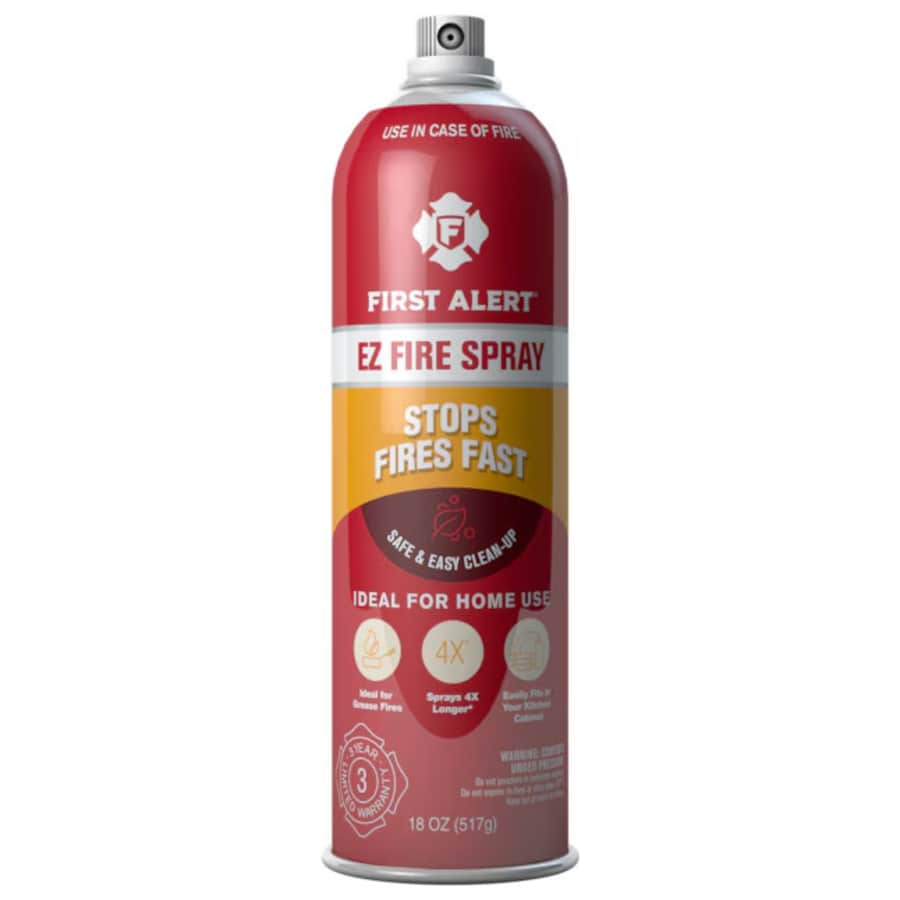 First Alert Multipurpose Residential Fire Extinguishing Spray: $12 First Alert Multipurpose Residential Fire Extinguishing Spray: $12