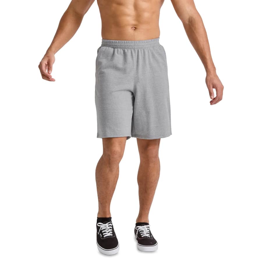 Hanes Men's Originals 9" French Terry Athletic Shorts: $6