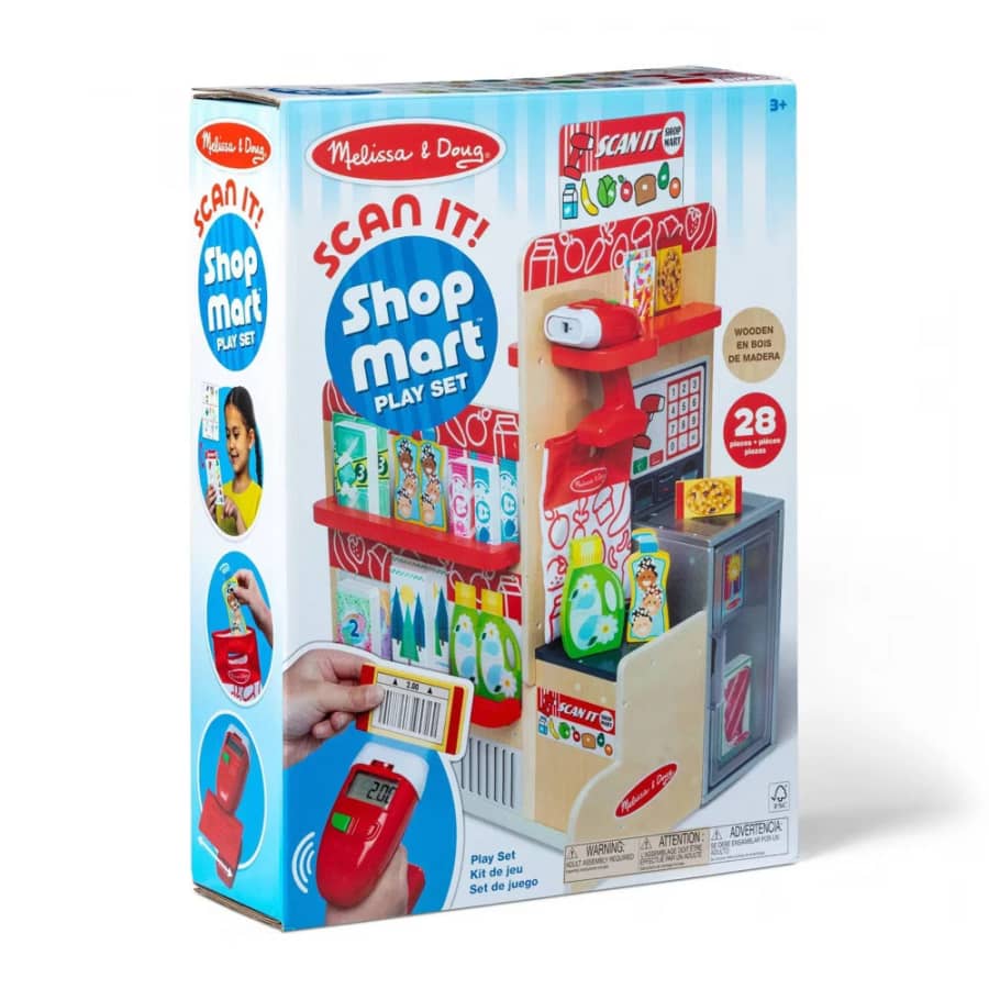 Melissa & Doug Wooden Scan It! Shop Mart Play Set: $42.99 Melissa & Doug Wooden Scan It! Shop Mart Play Set: $42.99