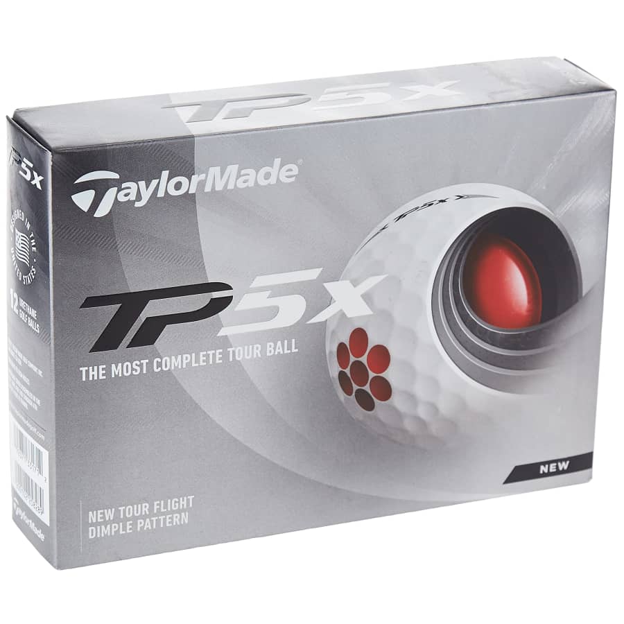 TaylorMade 2021 TP5x 2.0 Golf Balls 12-Pack: $38.48 TaylorMade 2021 TP5x 2.0 Golf Balls 12-Pack: $38.48
