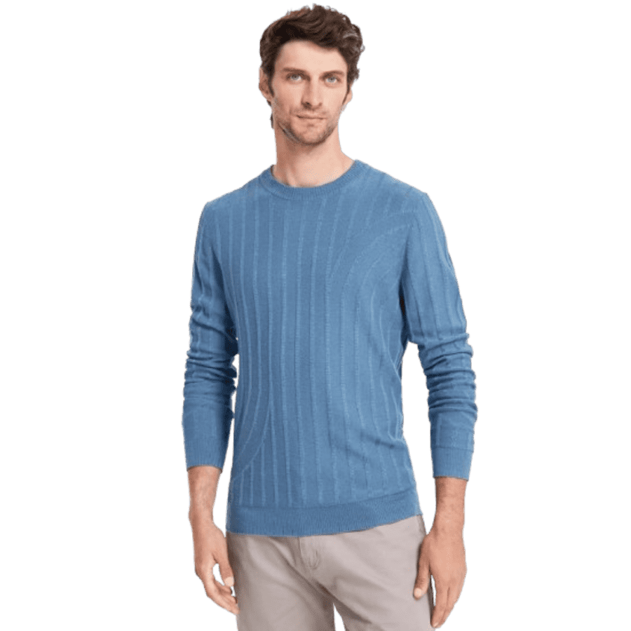 Alfani Men's Wool-Blend Textured Sweater (XL only): $12.66